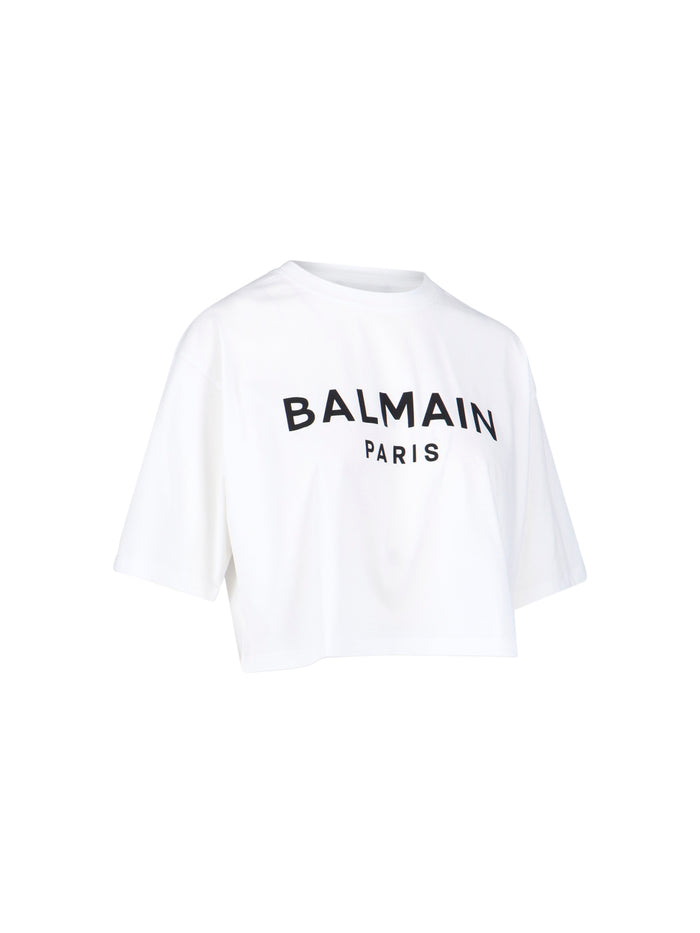 Balmain T-Shirts And Polos White Cotton