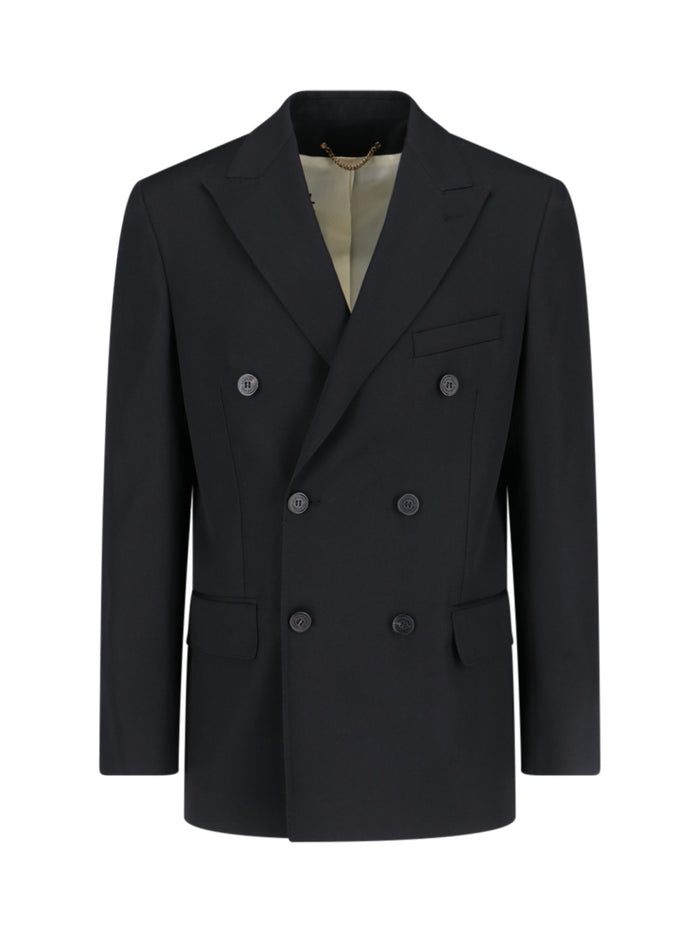 Golden Goose Jackets Black Main Fabric: Virgin Wool