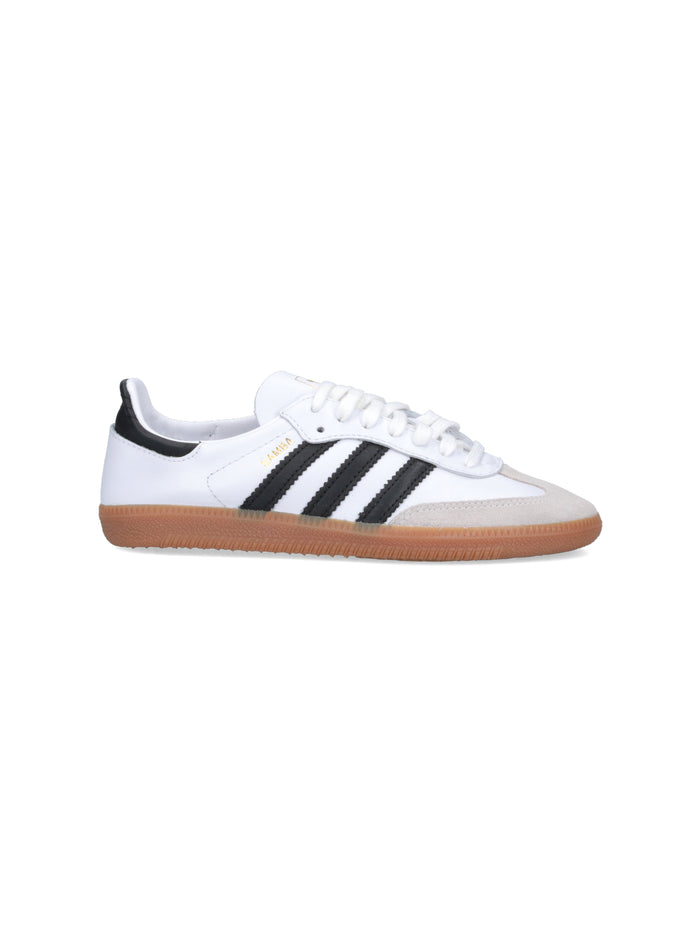 Adidas Sneakers White Calf Leather