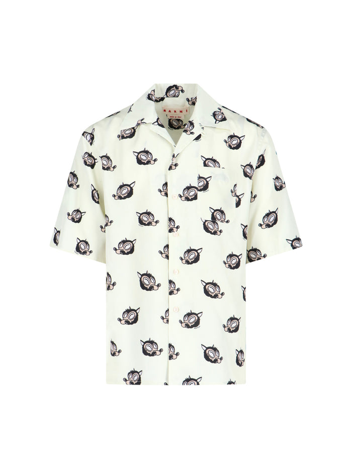 Marni Shirts White Viscose