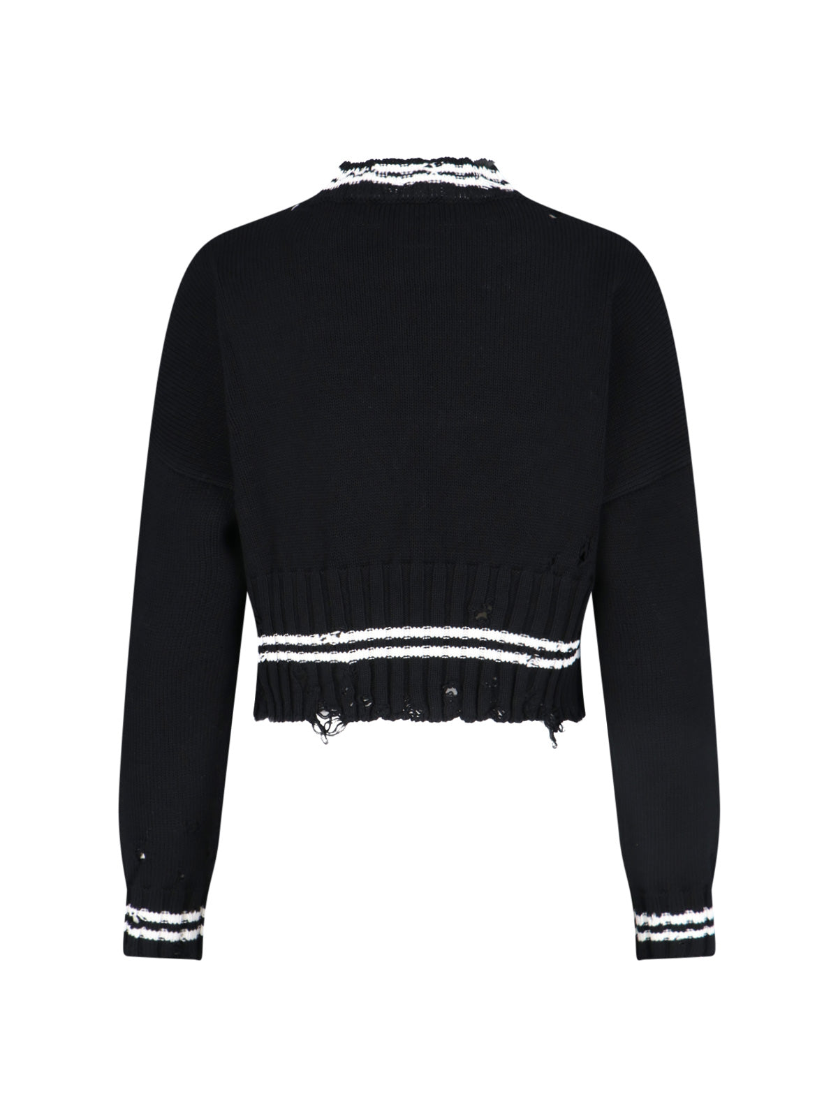 Marni Sweaters Black Cotton