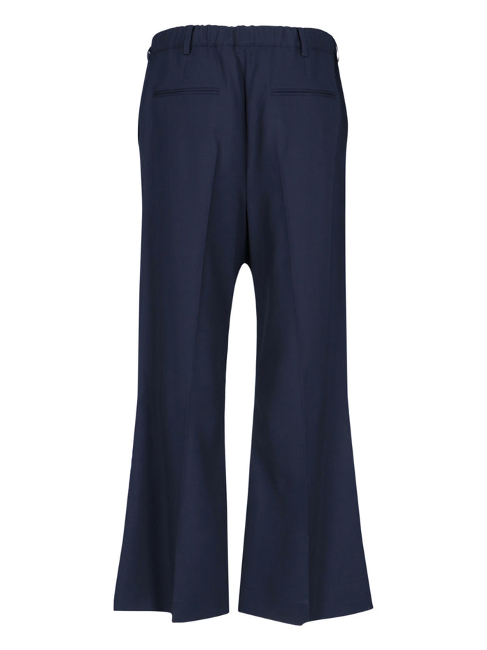 Marni Trousers Blue Primary Fabric: Virgin Wool
