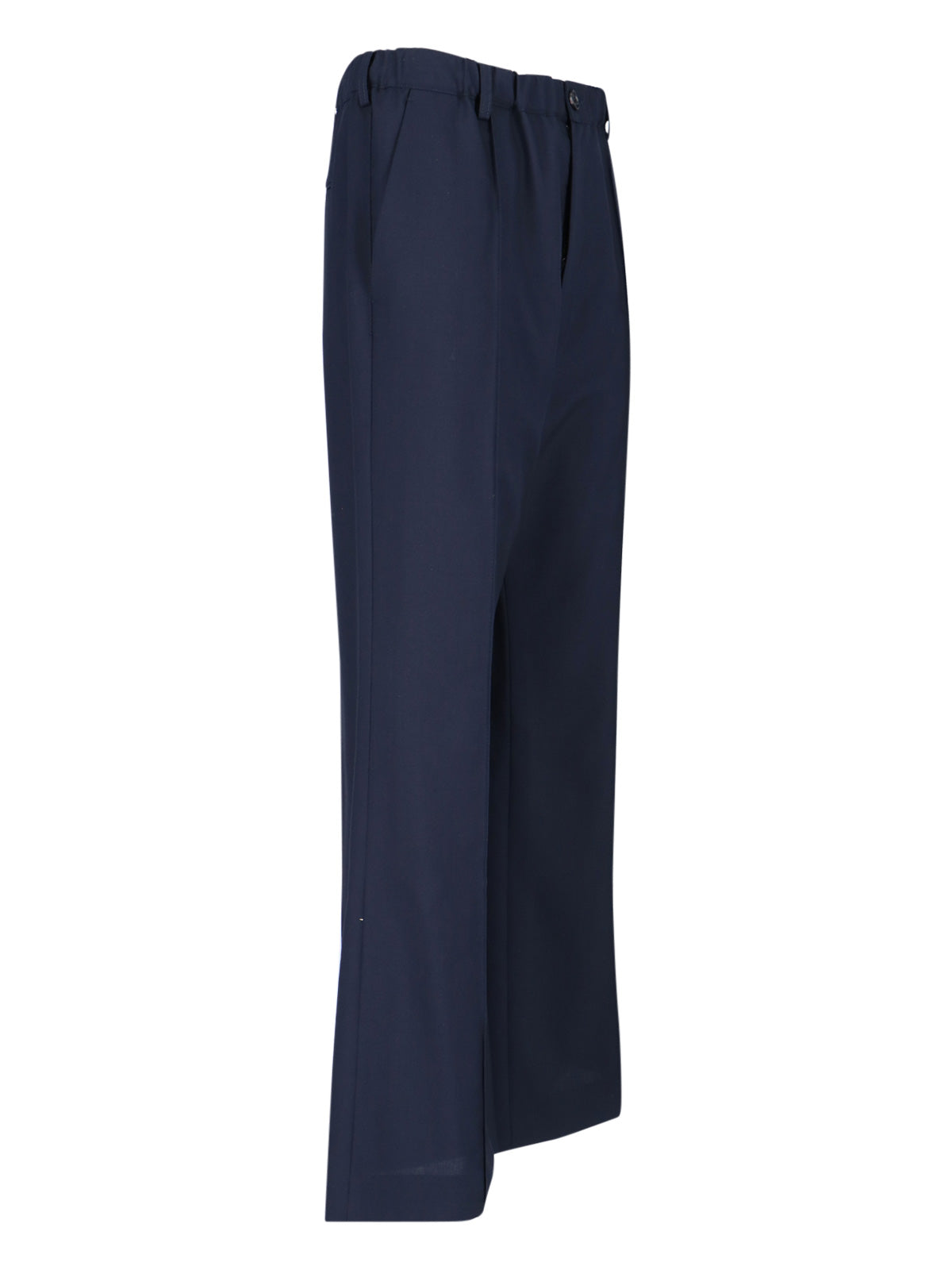 Marni Trousers Blue Primary Fabric: Virgin Wool
