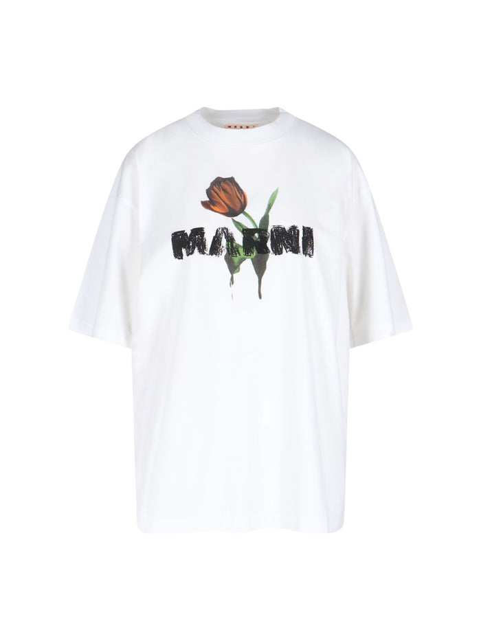 Marni T-Shirts And Polos White Cotton