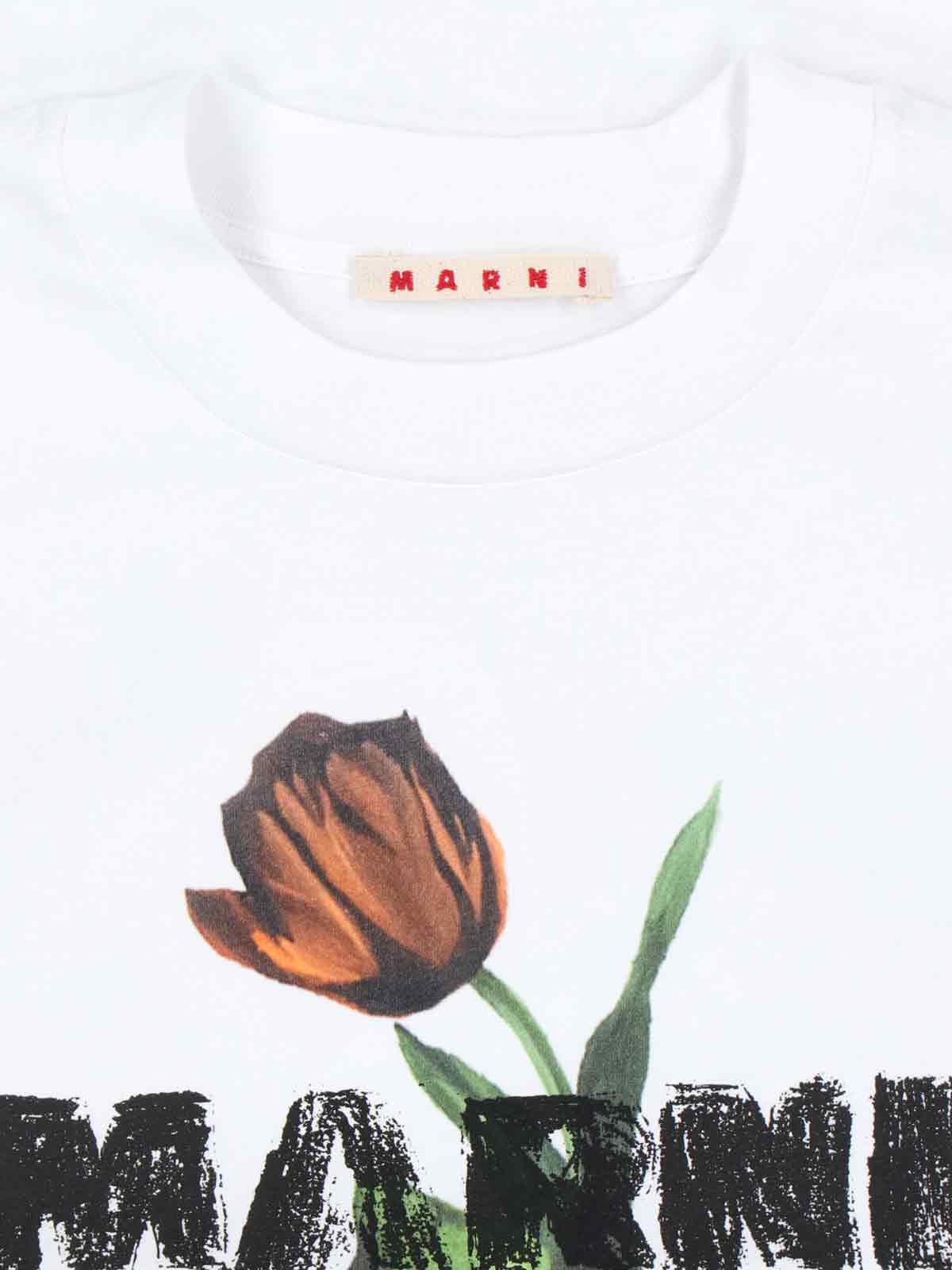 Marni T-Shirts And Polos White Cotton