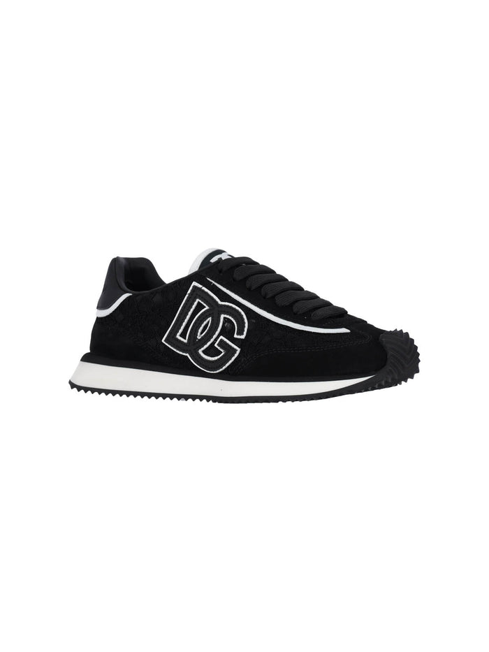 Dolce & Gabbana Sneakers Black Outer: Calf Leather