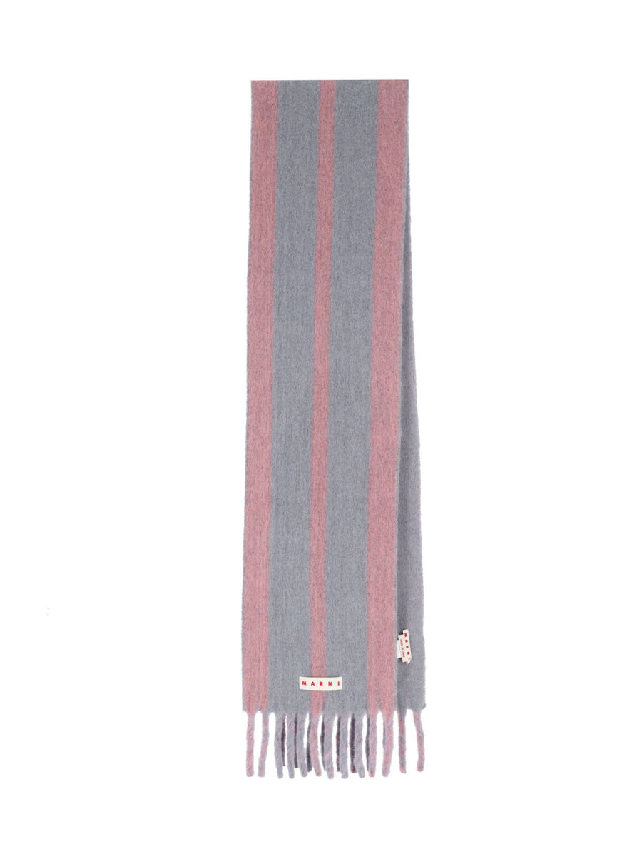 Marni 50% Wool scarf in pink