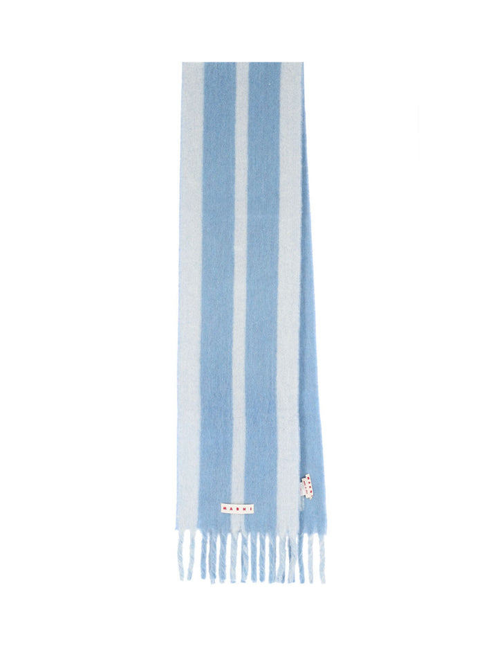 Marni Scarfs Blue Wool