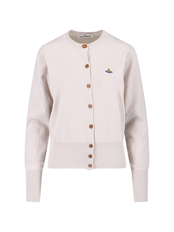Vivienne Westwood 85% Cotton cardigan in cream
