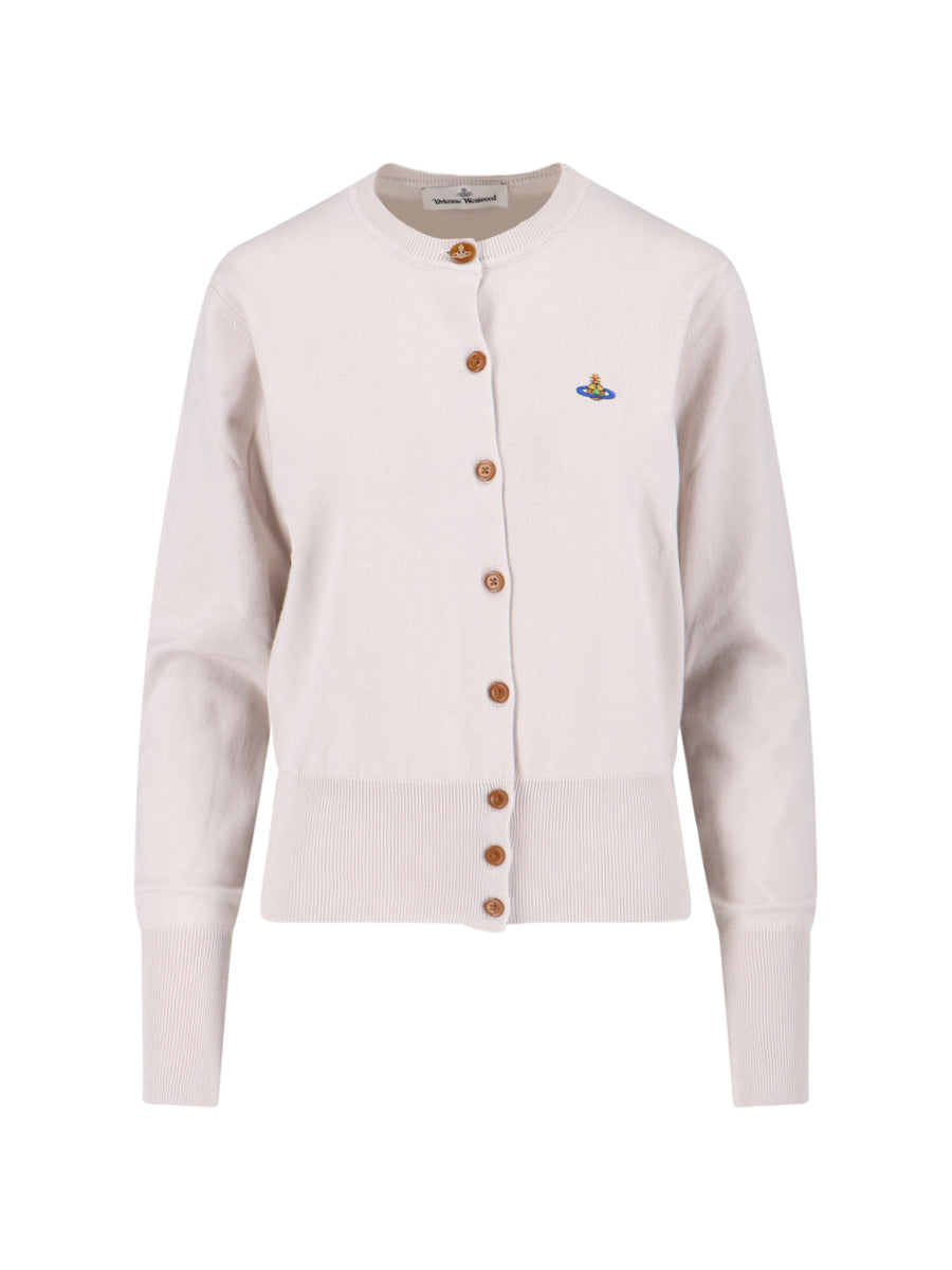 Vivienne Westwood 85% Cotton cardigan in cream