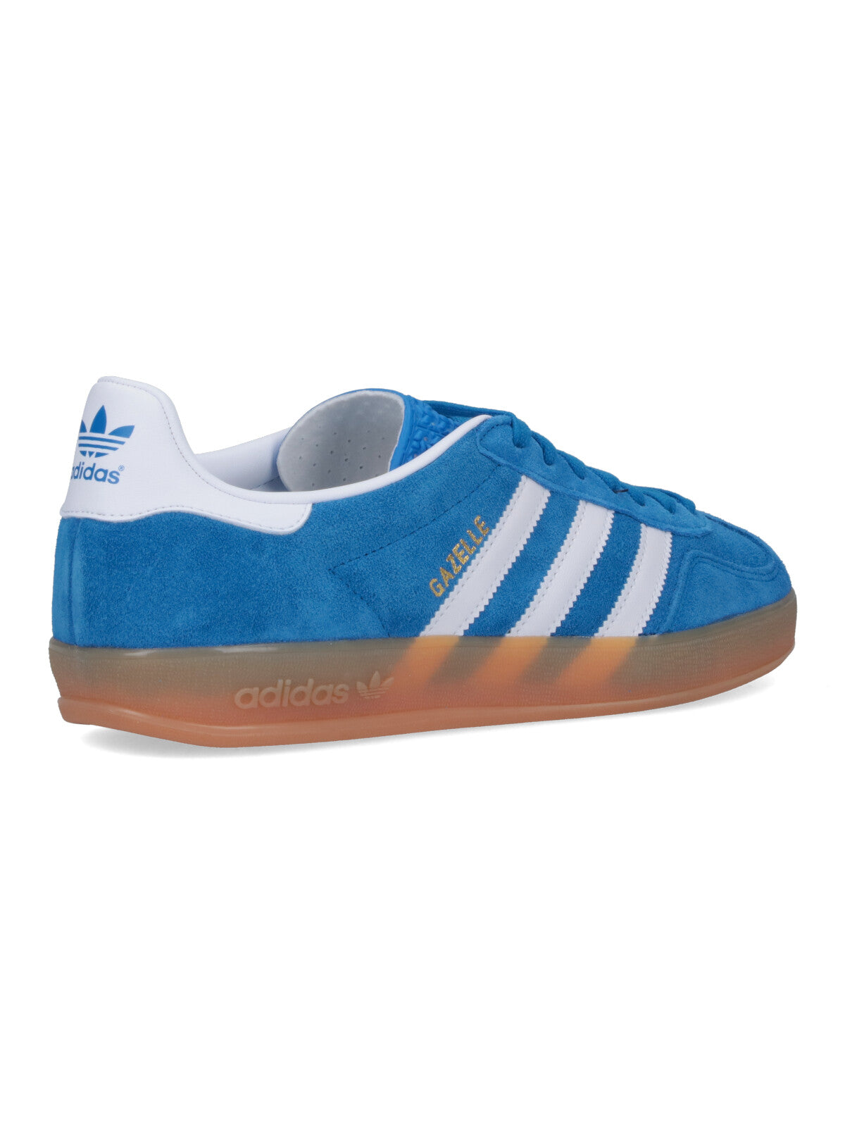 Adidas Sneakers Blue Calf Leather