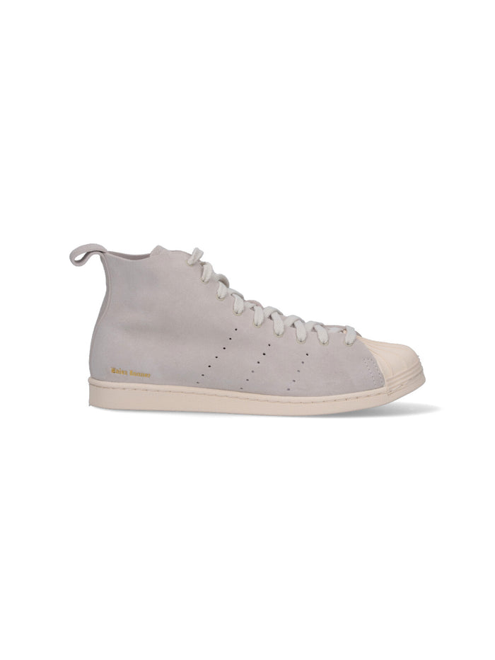 Adidas X Wales Bonner Sneakers Grey Leather