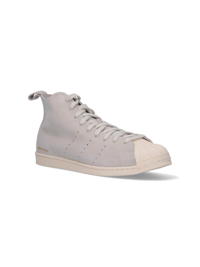 Adidas X Wales Bonner Sneakers Grey Leather