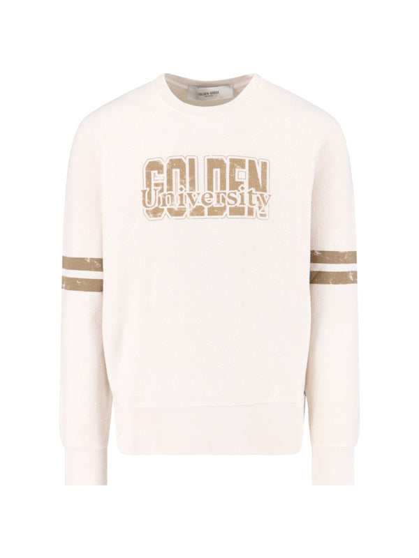 Golden Goose 100% Cotton sweatshirt in white