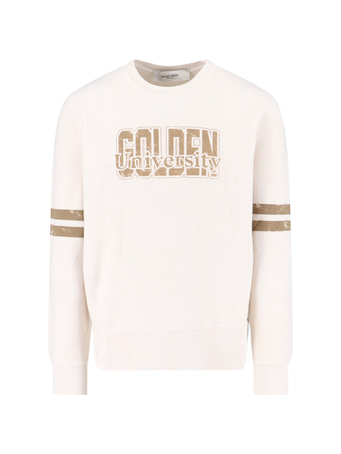 Golden Goose Sweaters White Cotton