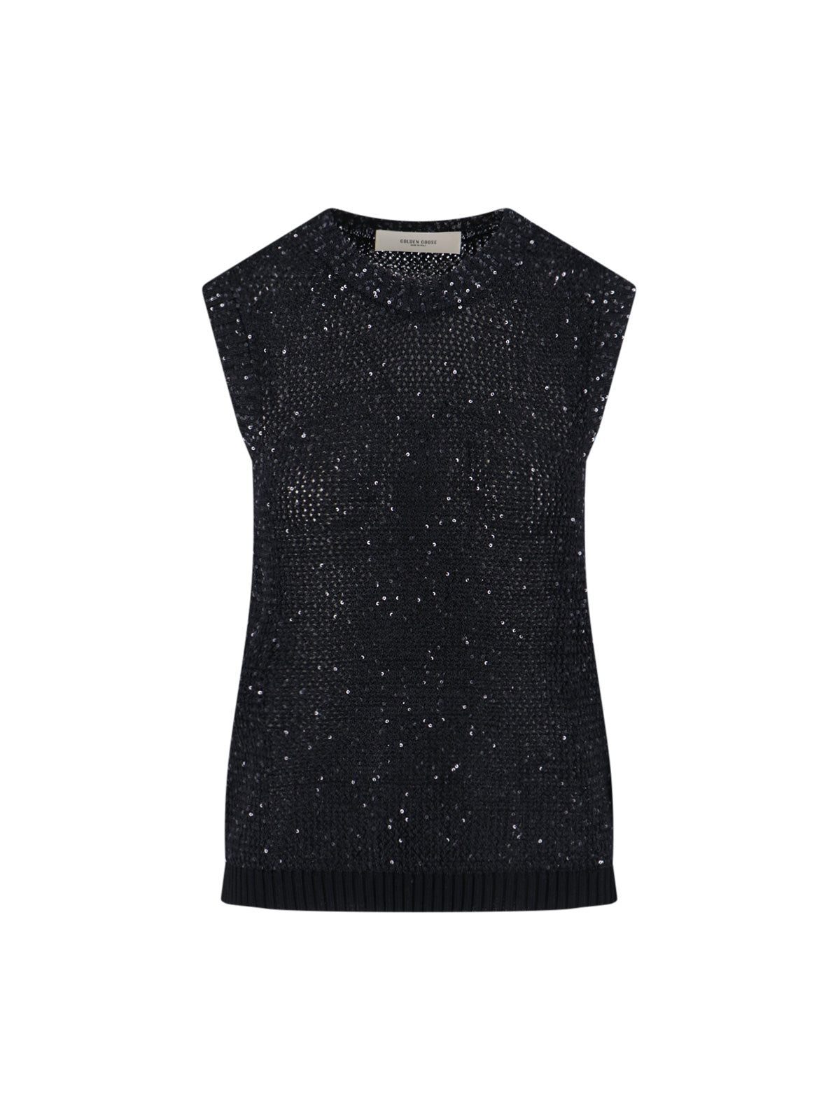 Golden Goose Top Black Main Fabric: Polyamide