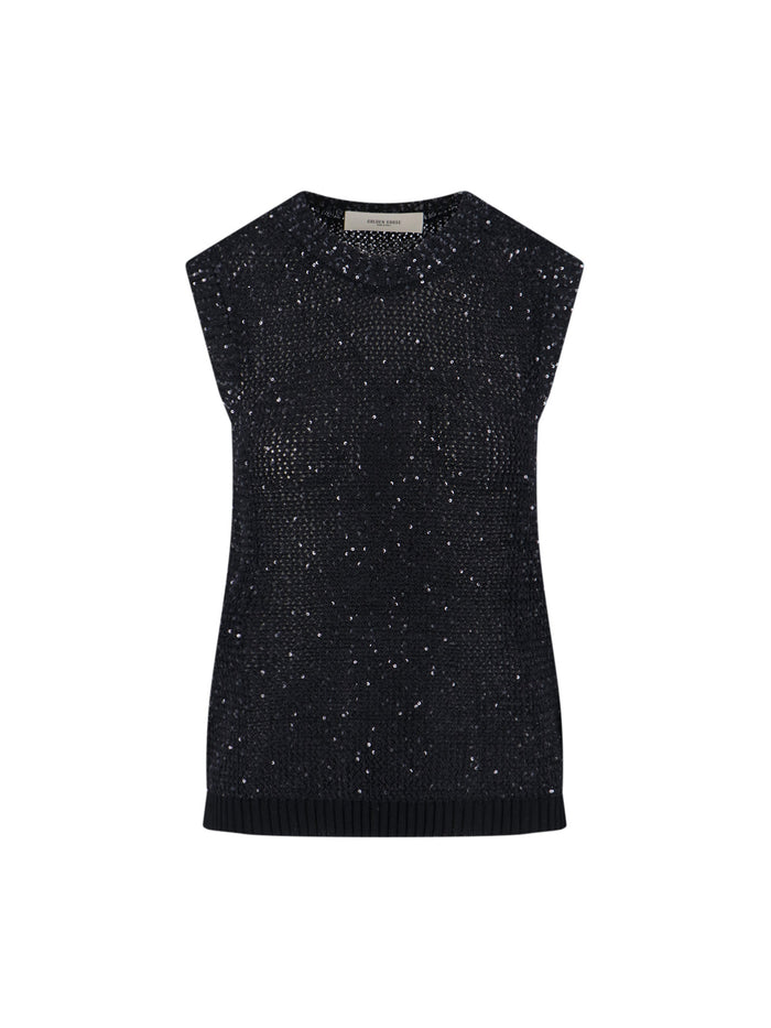 Golden Goose Top Black Main Fabric: Polyamide