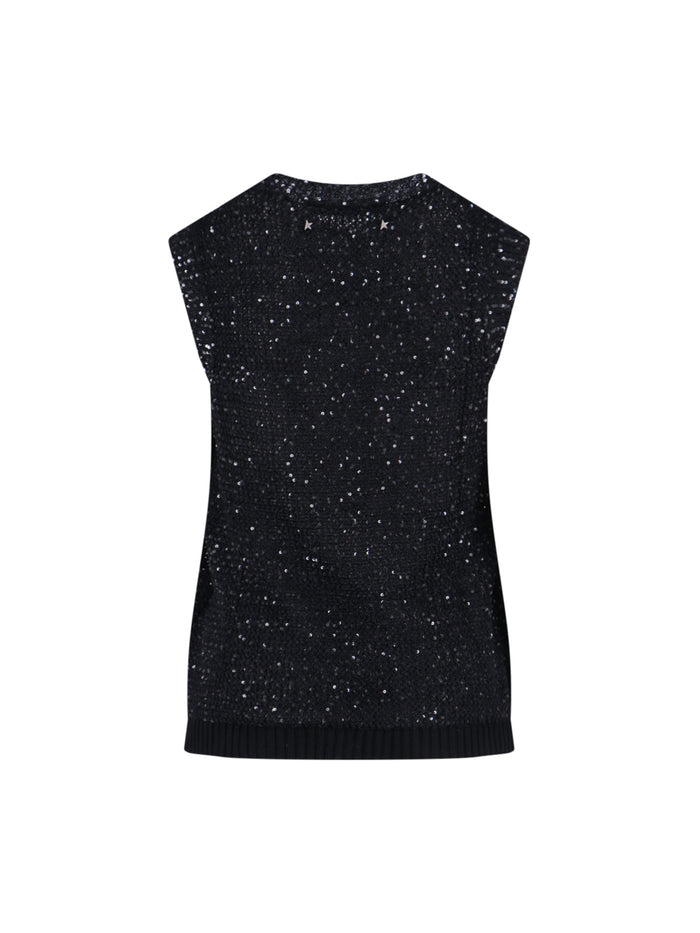 Golden Goose Top Black Main Fabric: Polyamide