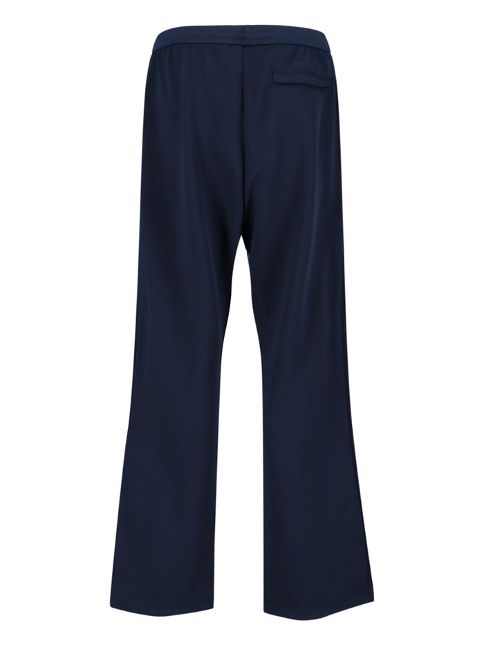ADIDAS X WALES BONNER Trousers Blue Polyester Elastane