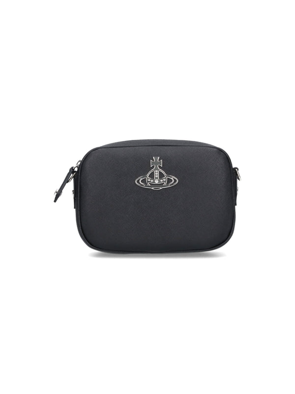 Vivienne Westwood 65% Polyurethane crossbody bag in black