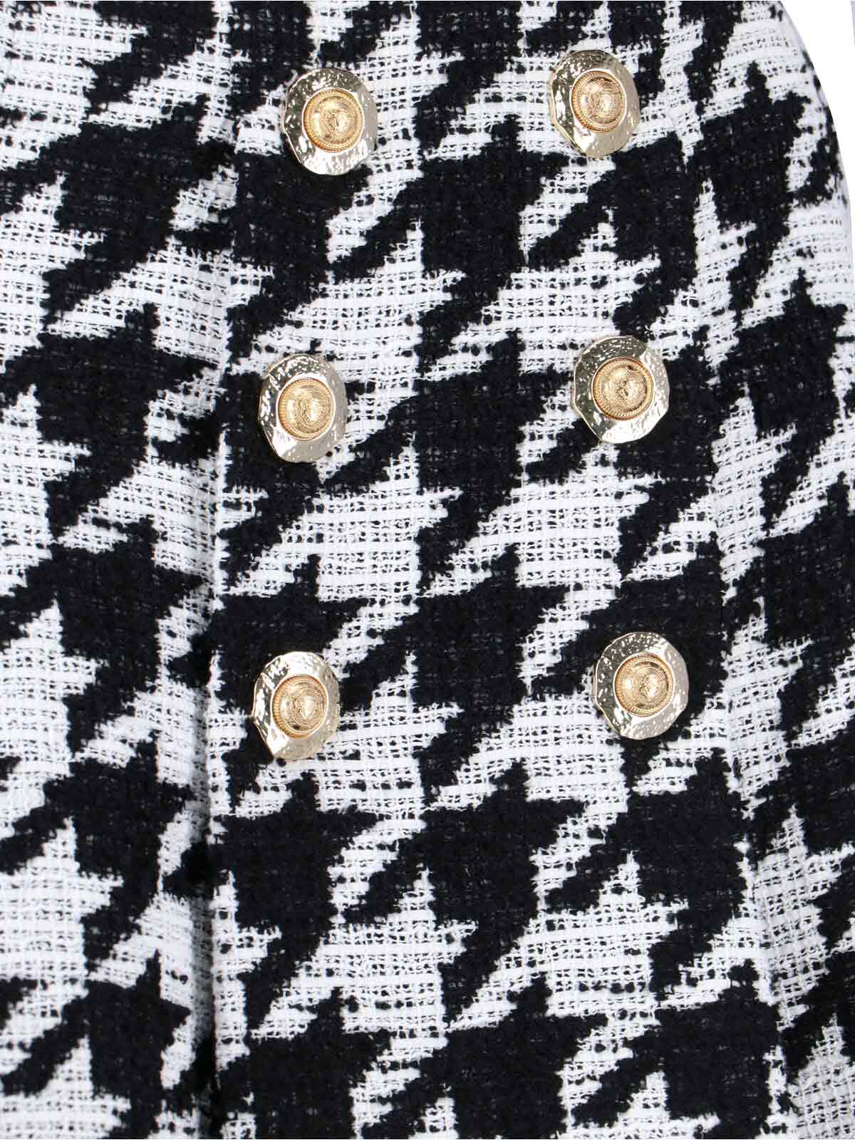 Balmain Skirts Black Cotton