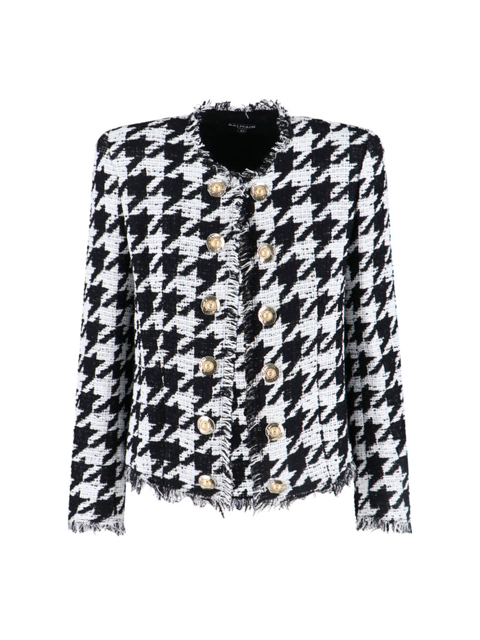 Balmain Jackets Black Cotton