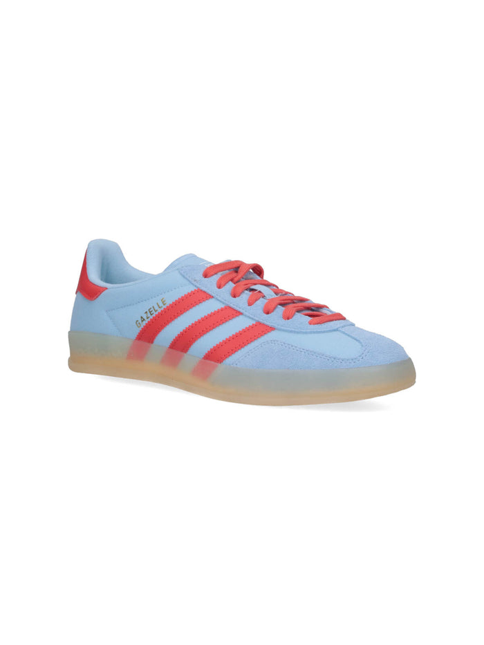 Adidas Sneakers Blue Leather