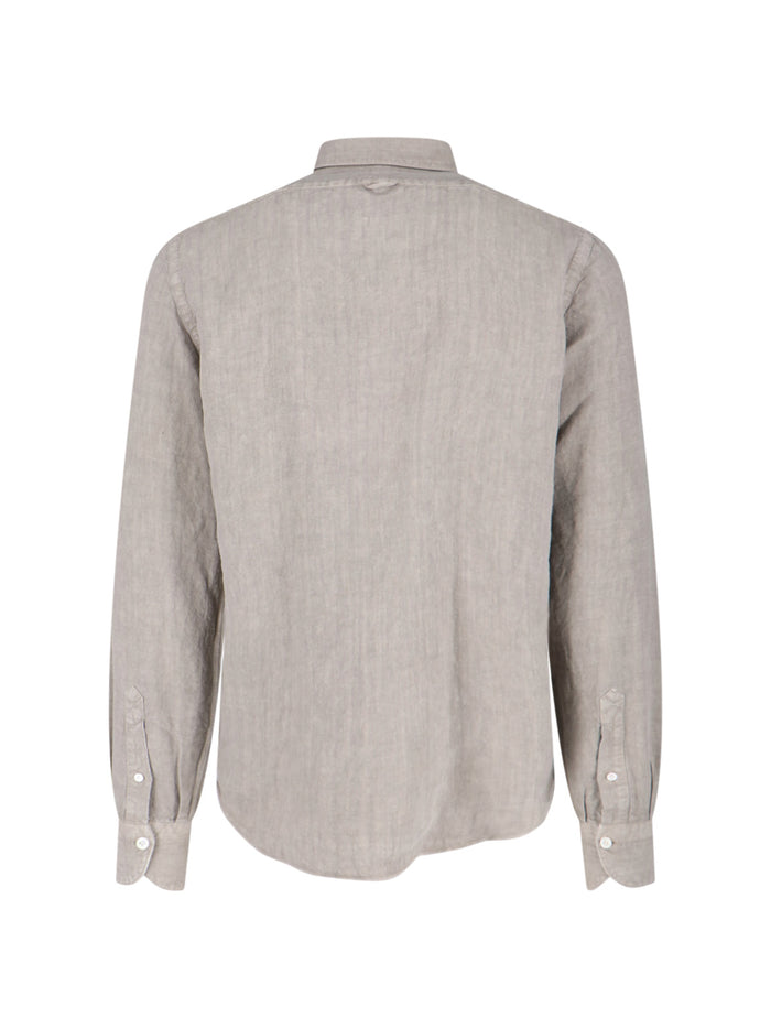 Finamore Shirts Beige Linen
