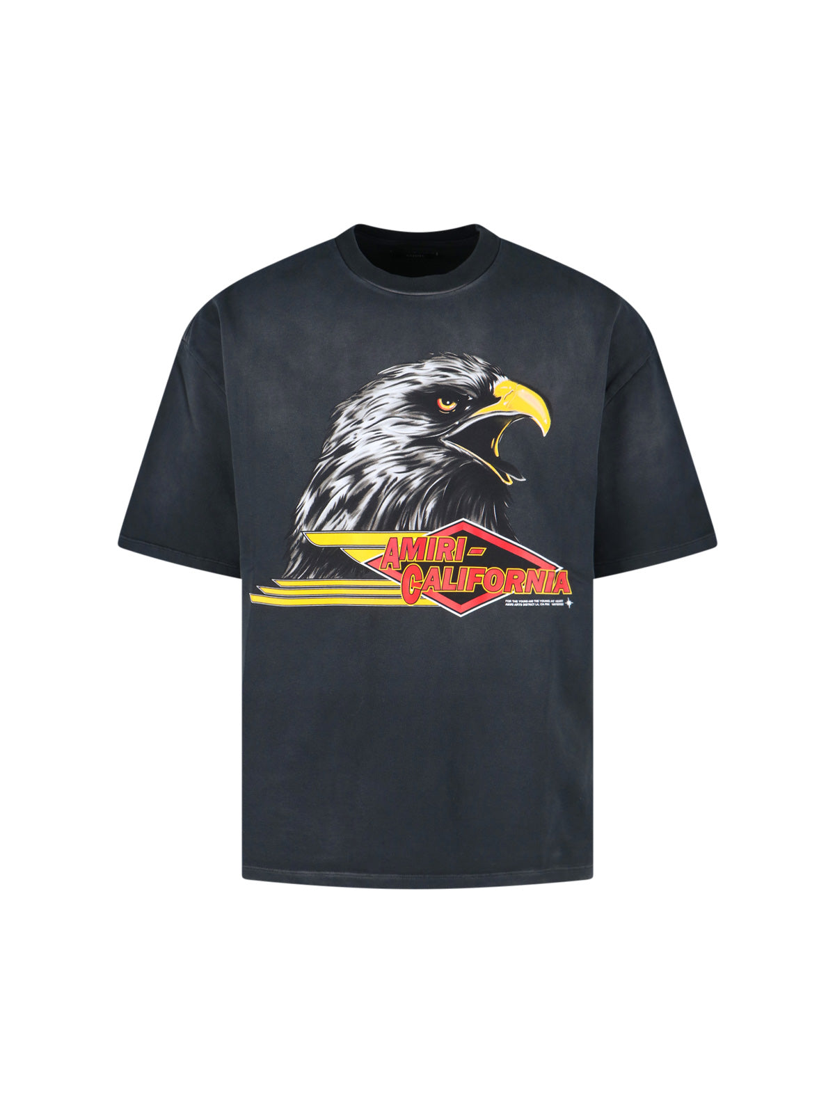 Amiri T-shirts and Polos Black Cotton
