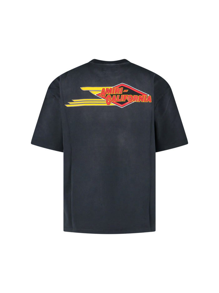 Amiri T-shirts and Polos Black Cotton