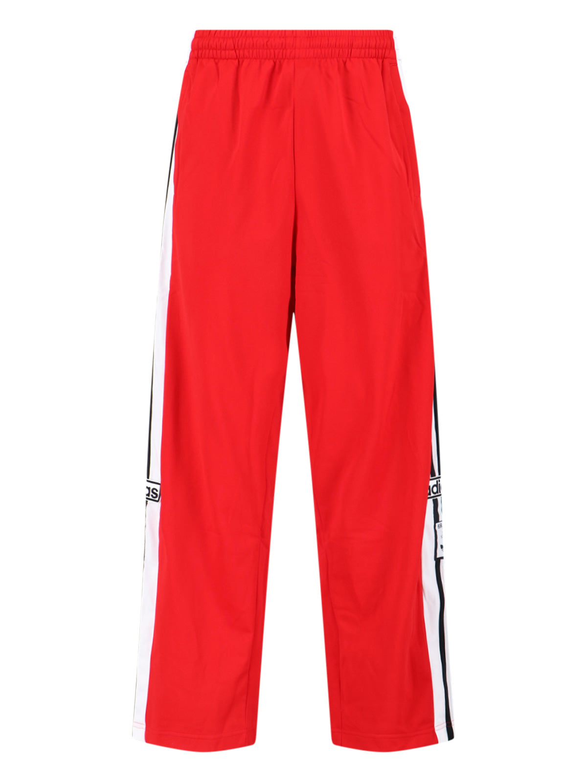 Adidas Trousers Red Polyester
