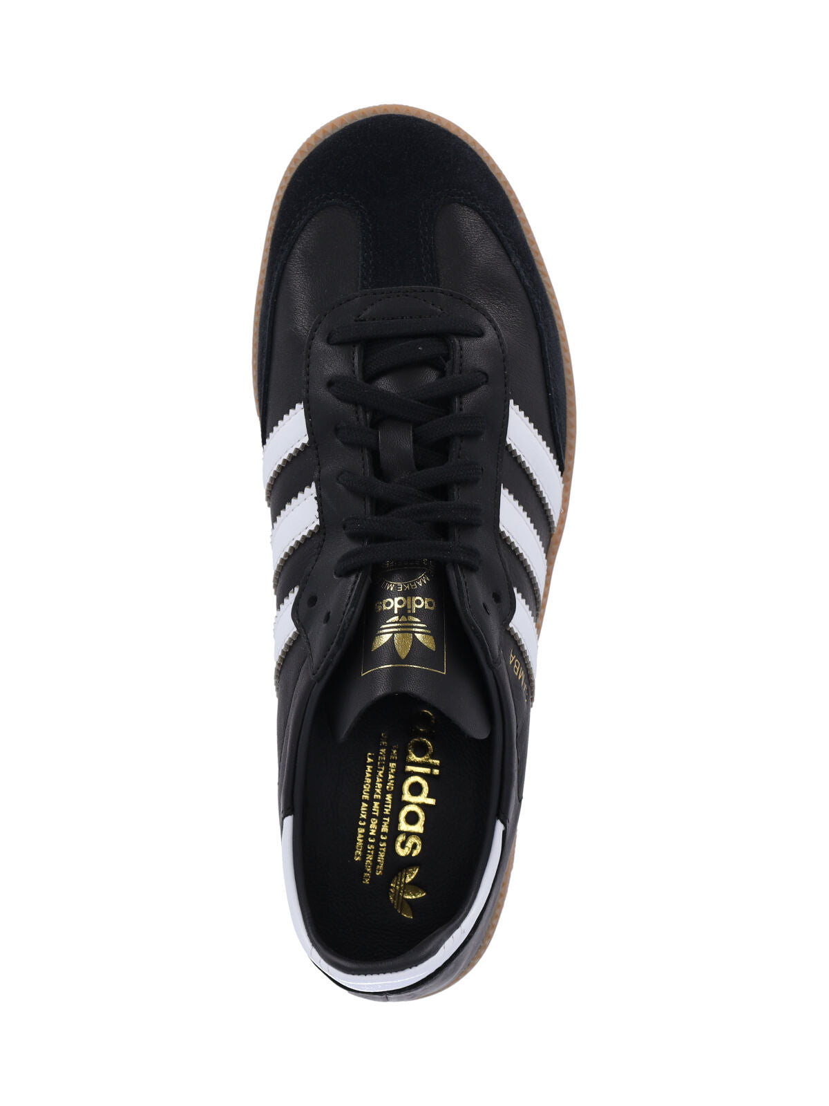 Adidas Sneakers Black Leather