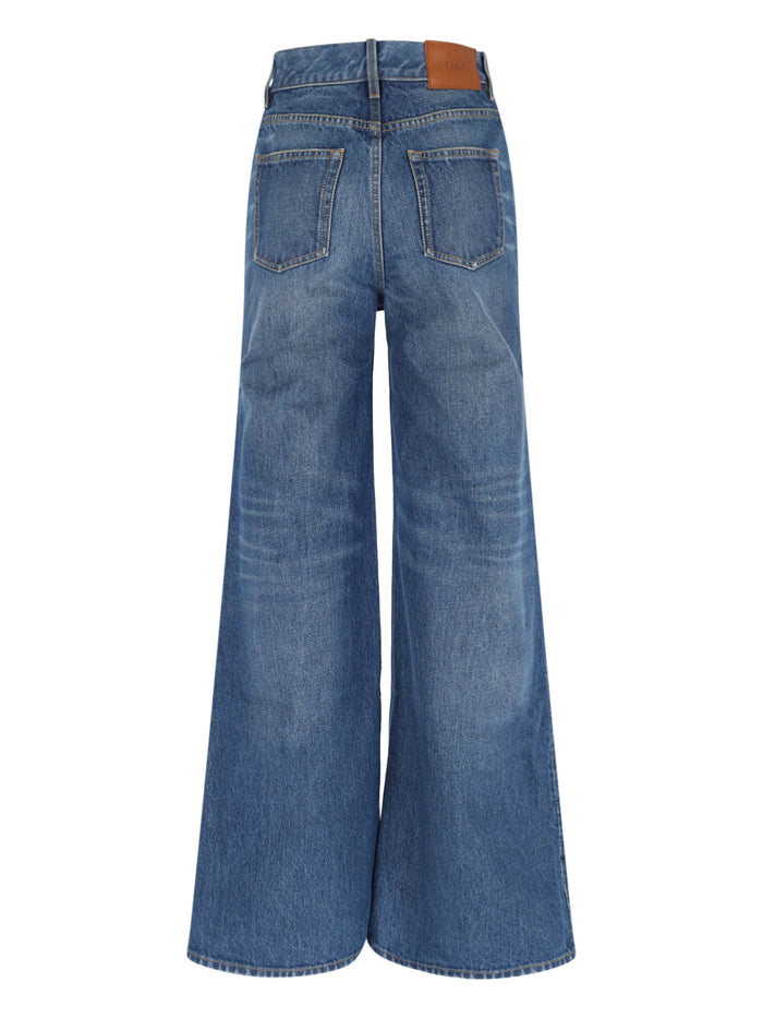 Chloè Jeans Blue Outer Shell: Cotton