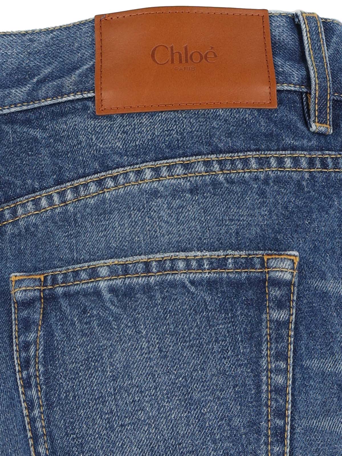 Chloè Jeans Blue Outer Shell: Cotton