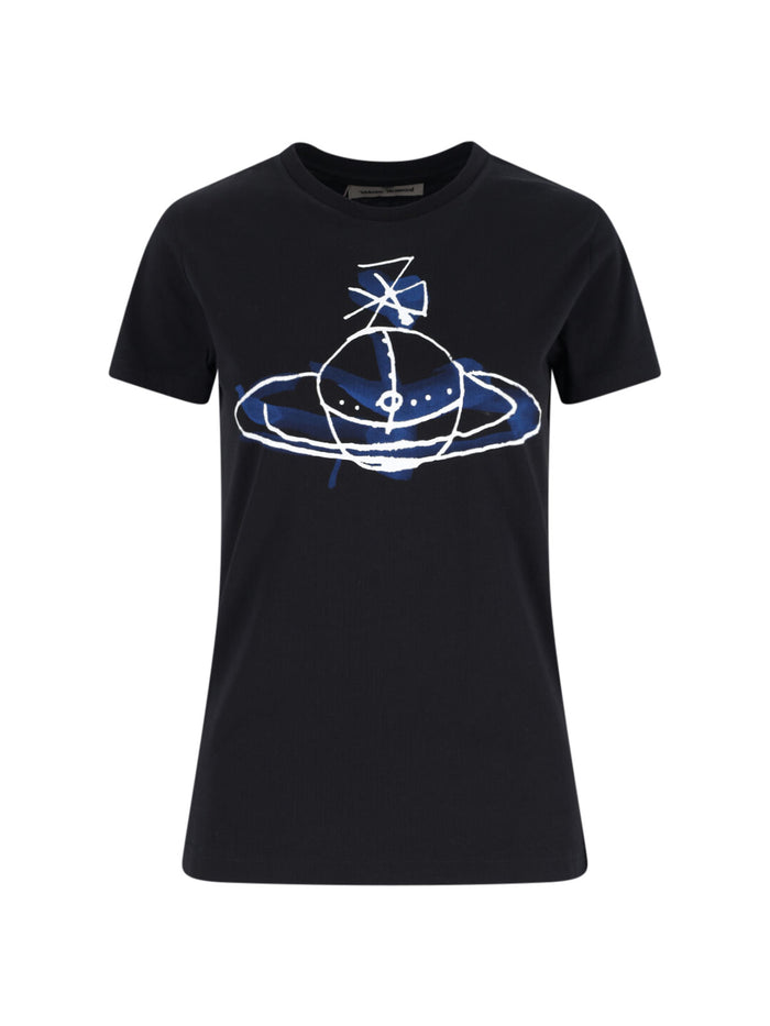 Vivienne Westwood T-Shirts And Polos Black Cotton