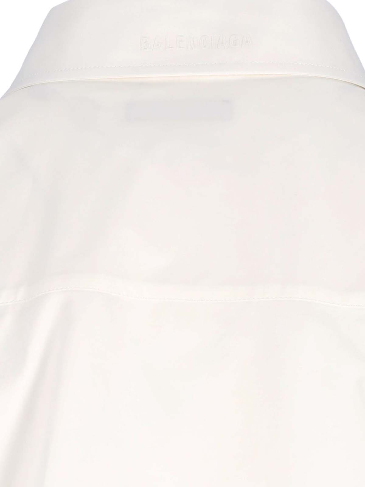 Balenciaga Shirts White Cotton