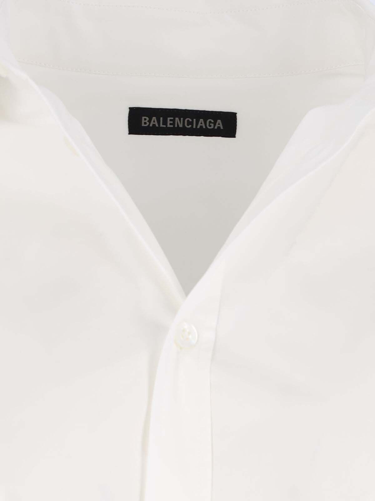 Balenciaga Shirts White Cotton