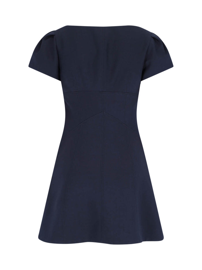 Alexander McQueen Dresses Blue Wool