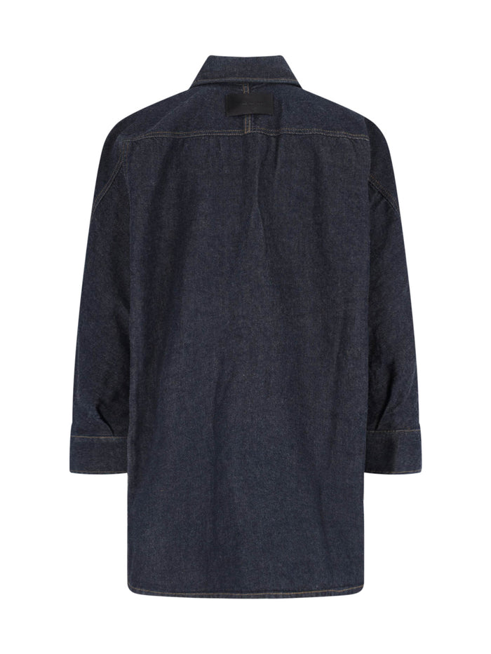 Givenchy Shirts Blue Cotton