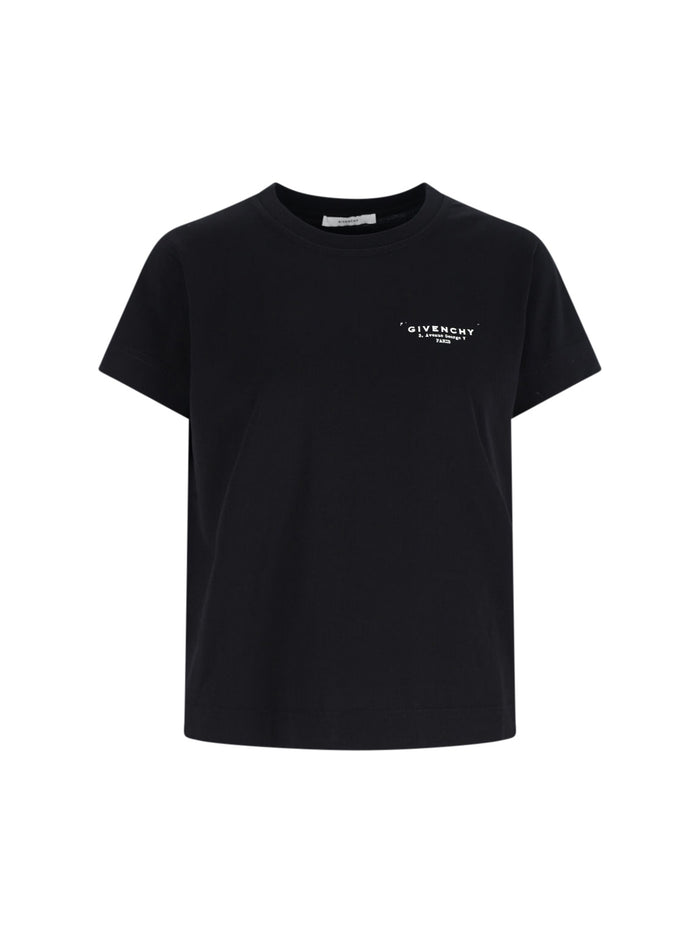 Givenchy T-Shirts And Polos Black Cotton