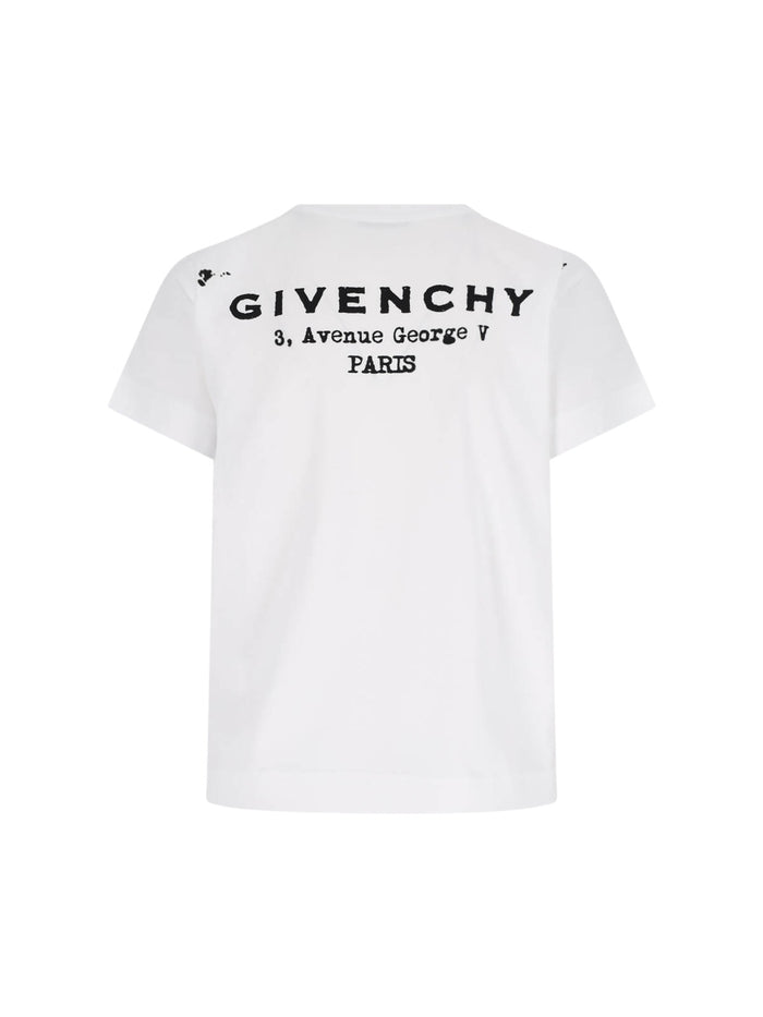Givenchy T-Shirts And Polos White Cotton