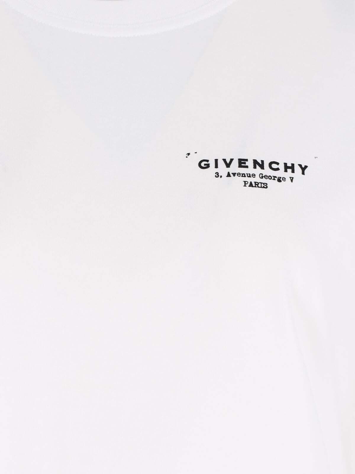Givenchy T-Shirts And Polos White Cotton