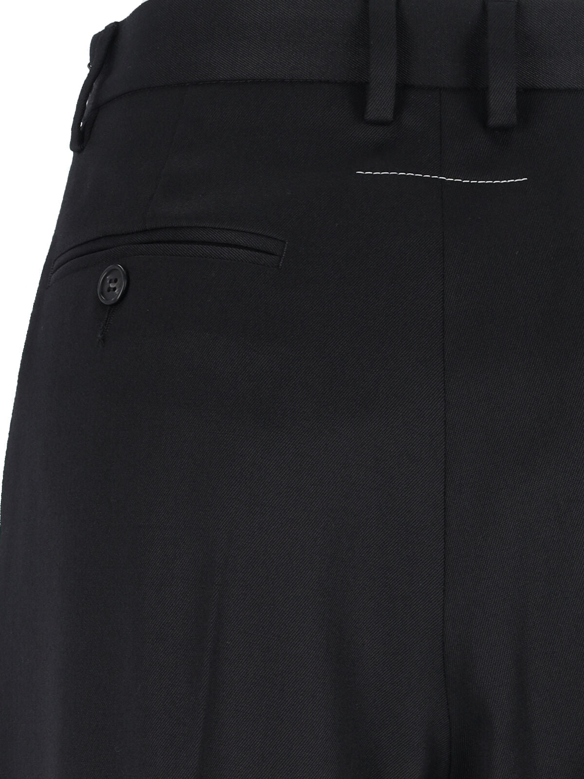 MM6 Maison Margiela Trousers Black Polyester