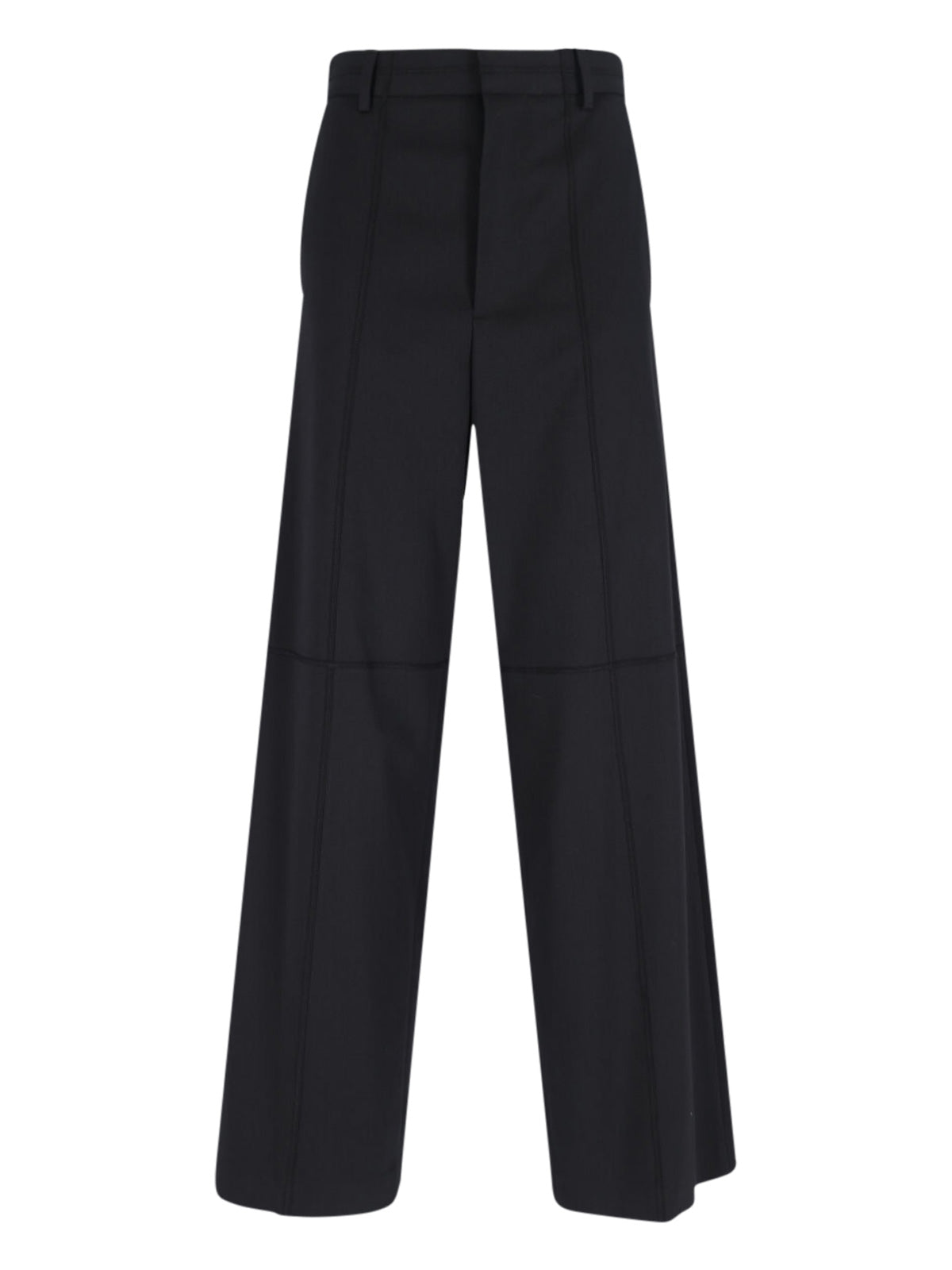Mm6 Maison Margiela Trousers Black Polyester