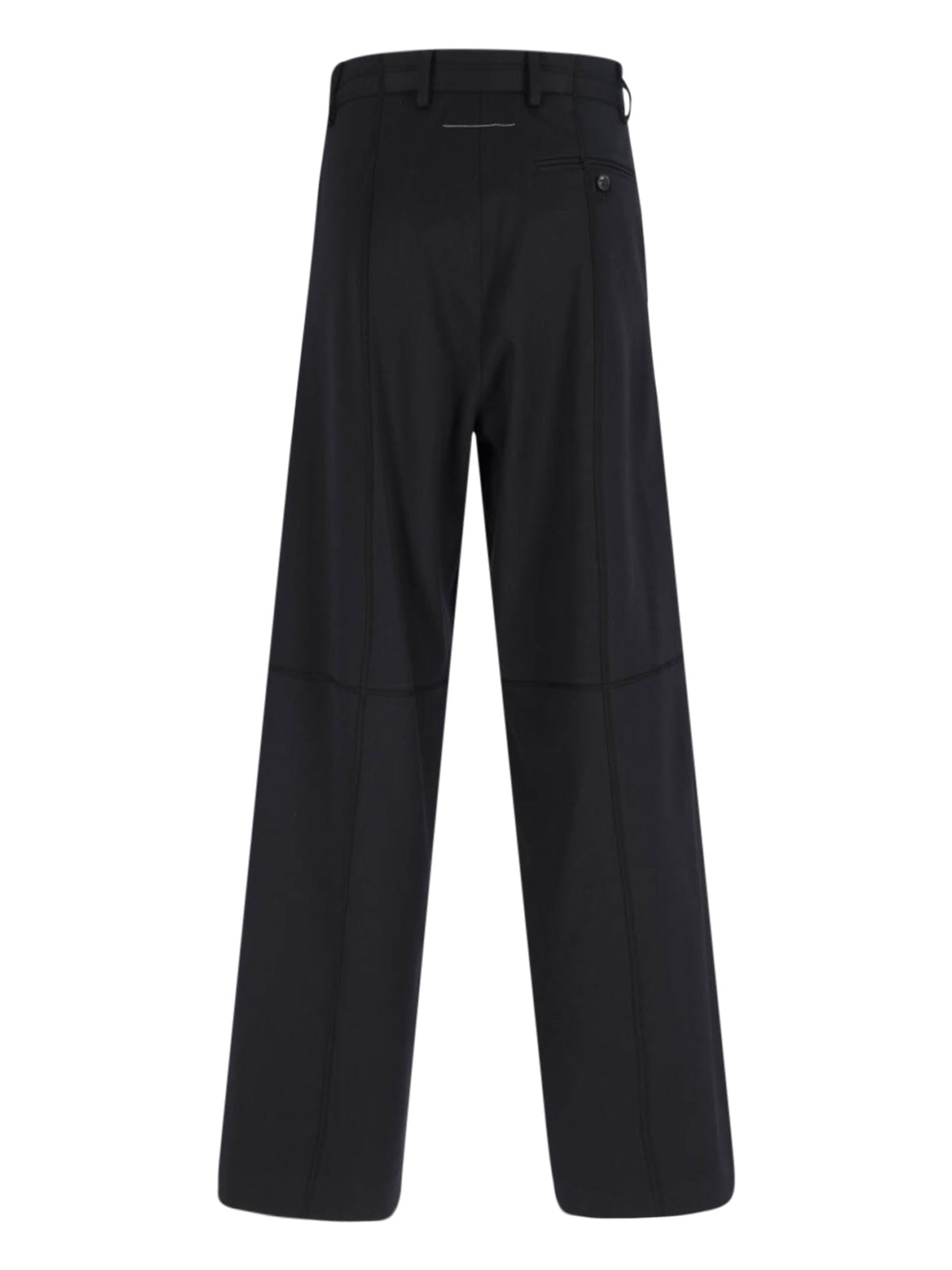 Mm6 Maison Margiela Trousers Black Polyester