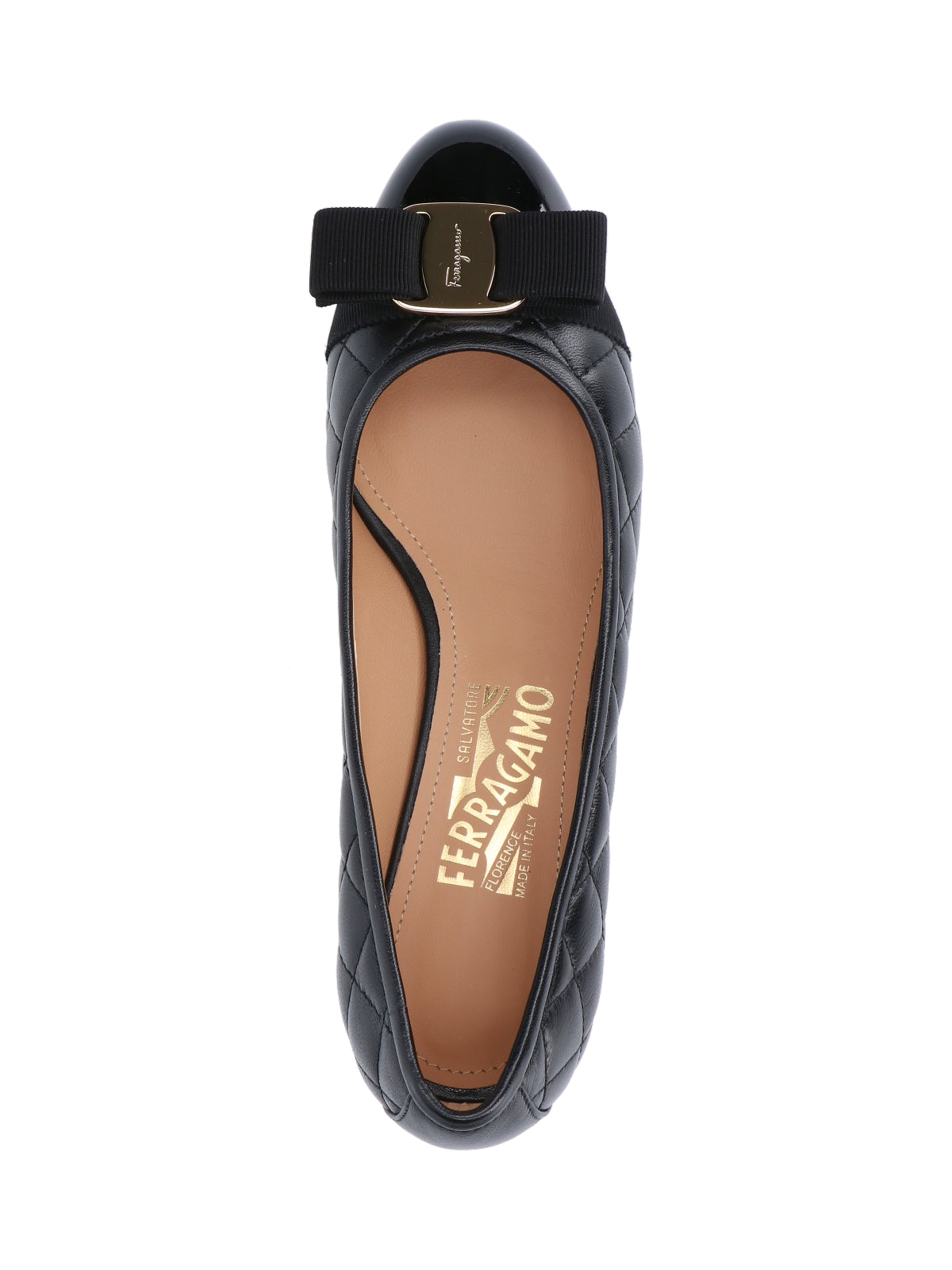 Ferragamo With Heel Black Upper: Goat Leather