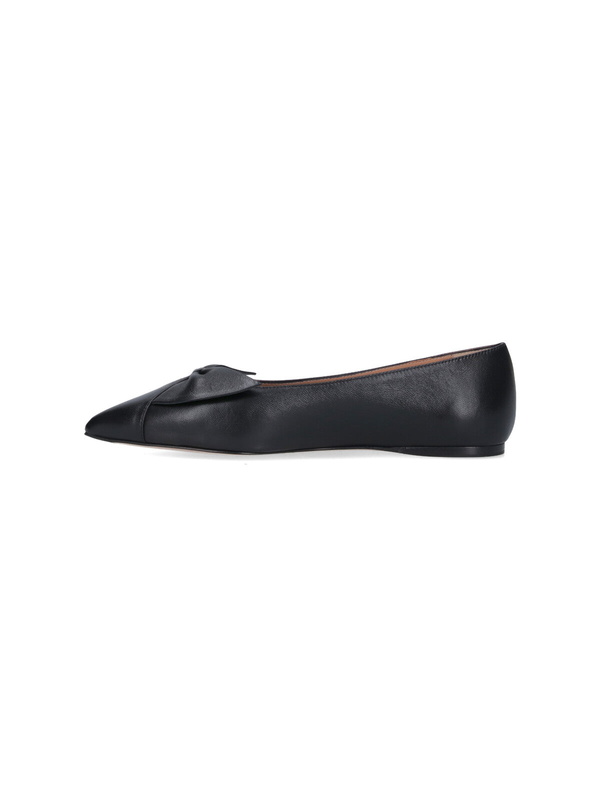 Ferragamo Flat Shoes Black Upper: Lamb Leather