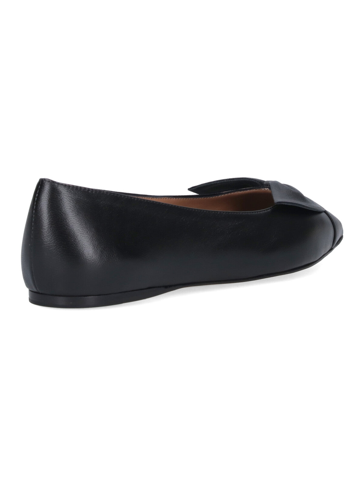 Ferragamo Flat Shoes Black Upper: Lamb Leather