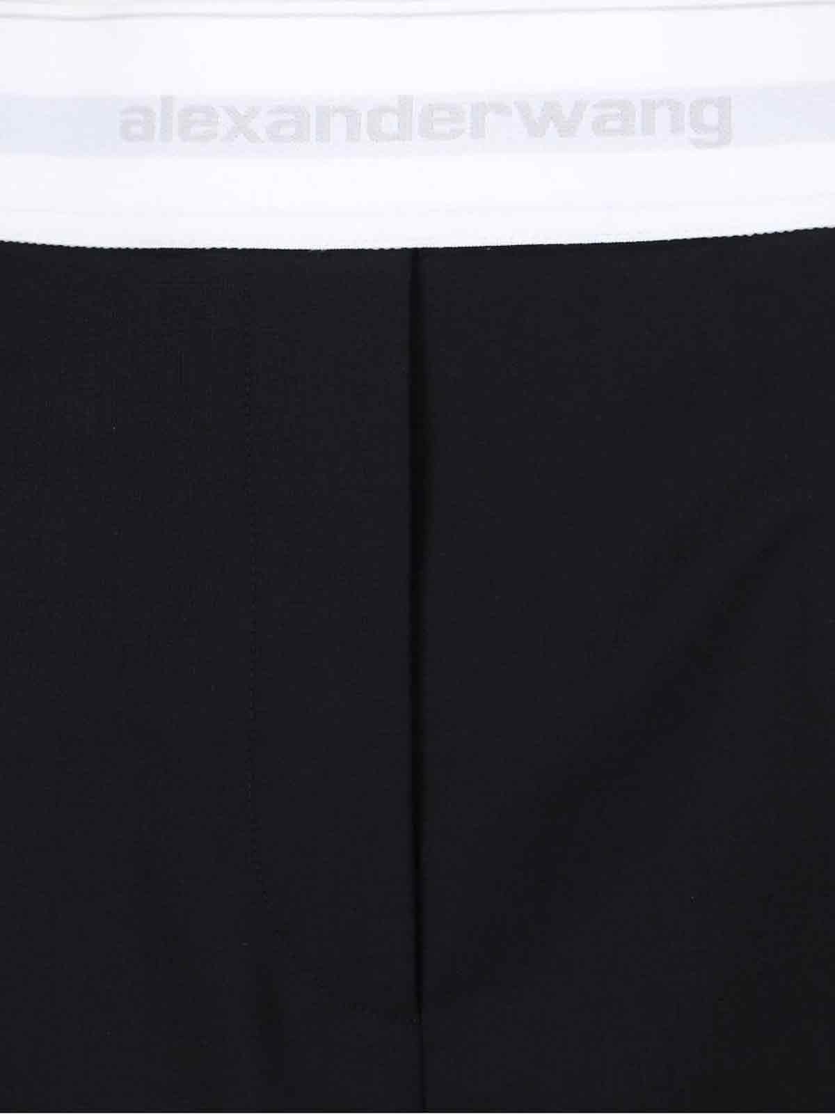Alexander Wang Trousers Black Wool