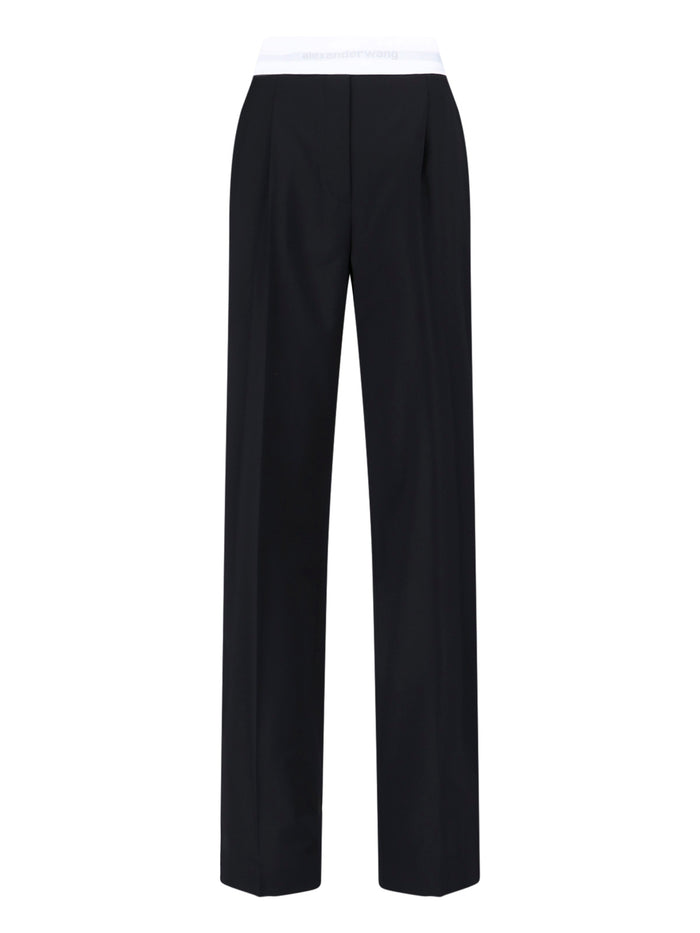 Alexander Wang Trousers Black Wool